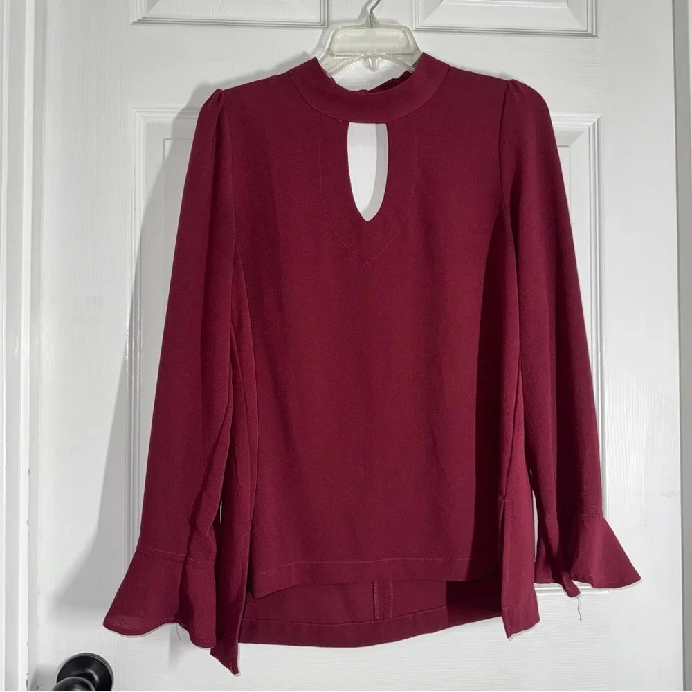 JODIFL burgundy long